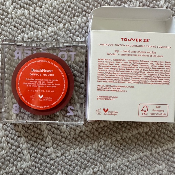 Tower 28 Beach Please cream blush Office Hours - Picture 3 of 3